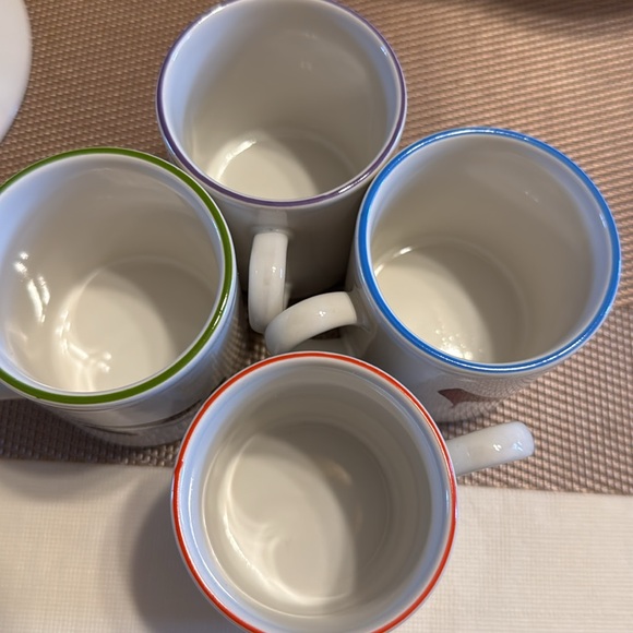 Rosanna service for 4 espresso cups&saucers  featuring high heel stylish shoes - Picture 7 of 10